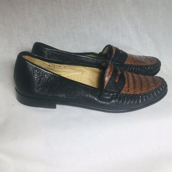 Zelli Men’s 9 Crocodile & Ostrich made in Italy - Picture 4 of 9